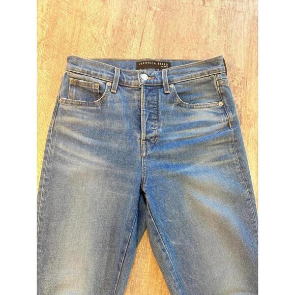 VERONICA BEARD Ryleigh Slim Straight High Rise EUC - Picture 4 of 12